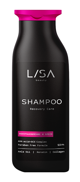 Шампунь LISA Recovery Care для восстановления и блеска волос